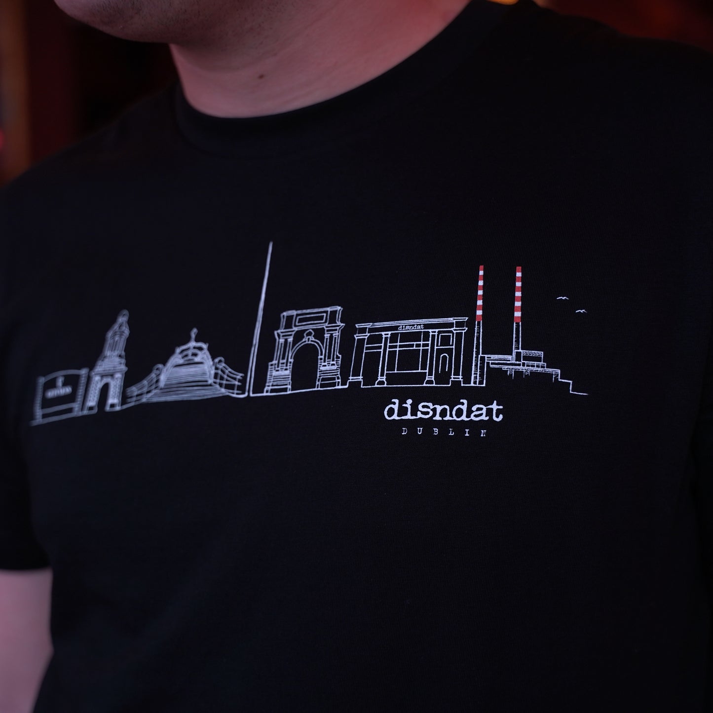 Disndat Dublin Skyline TShirt